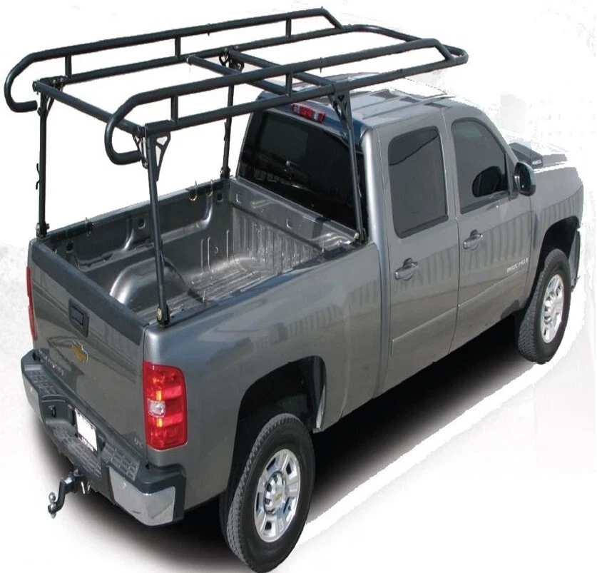 Adjustable Pick-Up Truck Ladder Rack Black Foto 1 de 2