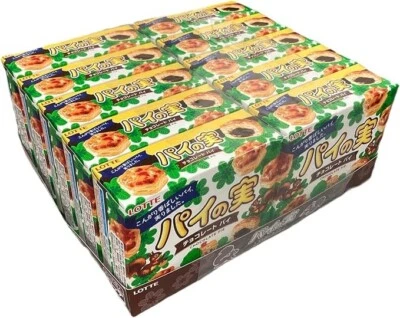 【Chocolate Japonés】Lotte Pie nuts 73g × 10 Foto 1 de 4