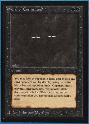 Word of Command Collectors' Edition PLD (Reserved List Card) (501035) ABUGames - Image 1 of 2