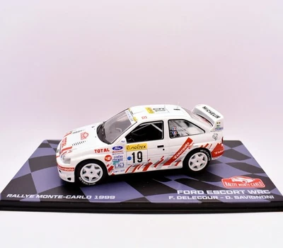 modellino auto rally scala 1:43 ford escort WRC collezione modellismo diecast - Immagine 1 di 4
