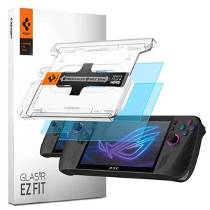 For ASUS ROG Ally X (2024) | Spigen GLAS.tR EZ Fit Screen Protector 2 Pack - Picture 1 of 12