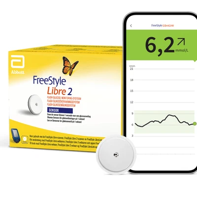 Freestyle Libre 2, Abbott Sensore Glicemia, Controllo Della Glicemia Istantaneo - Image 1 of 4