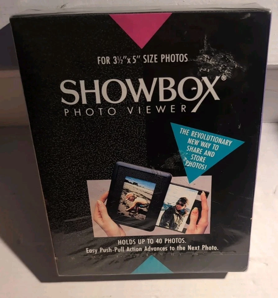 Burnes • Shadowbox Photo Viewer • 4x6 • Holds up to 40 Pictures •