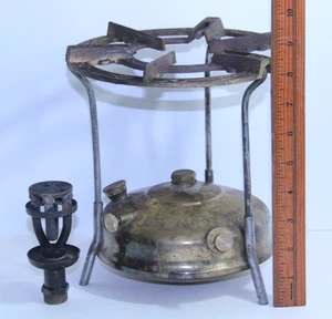 Vintage AB Optimus No.45 Brass Camp Cook Stove Stockholm Sweden Ornate Grate 🔥 - Picture 1 of 15