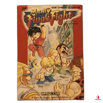 MIGHTY FINAL FIGHT NINTENDO FAMICOM "good" Japan Used - Image 1 of 4