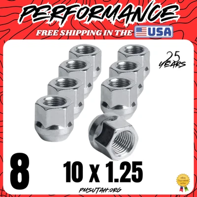 Acorn Bulge Lug Nuts 2004 2005 2006 2007 Yamaha RHINO YXR660 YXR 660 4X4 Rim Nut - Image 1 of 4