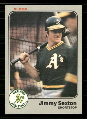 1983 Fleer #533 Jimmy Sexton - Image 1 of 2