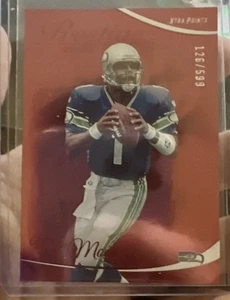 Warren Moon 2023 prestige red /599 Houston Oilers Seattle Seahawks HOF NFL - Picture 1 of 2