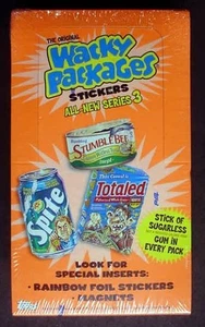Nuevo 2006 Topps Wacky Packages ANS3 caja sellada 18 paquetes - Imagen 1 de 11