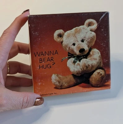 Springbok Mini Puzzle Wanna Bear Hug Hallmark 70 pcs Complete Vintage 1980s - Image 1 of 4