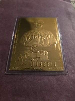 Danbury Mint 1995-2010 oro 22k - Carl Hubbell #1 Foto 1 de 4