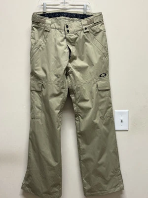 Calça Oakley Snowboard Feminina Tamanho M Bege Brookside Calça Esqui Ao Ar Livre Neve - Imagem 1 de 4