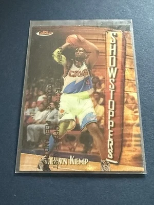 Shawn Kemp 1997-98 Topps Finest #241 Showstoppers Bronze W Coating - Image 1 of 2