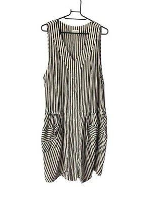 Vestido de mujer Dries Van Noten lino a rayas edición limitada muy buen estado productos populares Foto 1 de 4