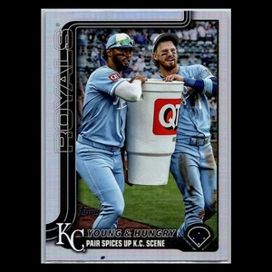 2025 Topps Update Series - #US209 Bobby Witt Jr MJ Melendez Rainbow Foil - Picture 1 of 2