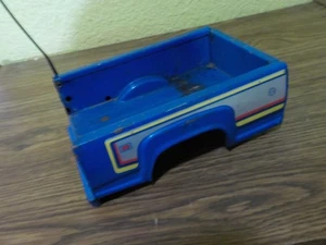 vintage tonka dodge pickup truck blue fleetside bed for parts - Picture 1 of 12