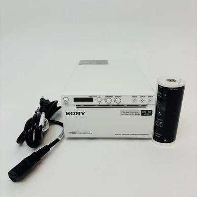 Sony UP-D898MD White Digital Graphic Thermal Printer With Cord Tested & Working - Image 1 of 4