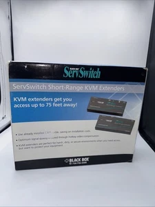 Black Box Serv Switch Short-Range KVM Extender - New Old Stock - Afbeelding 1 van 7