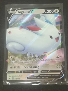 Pokemon TCG Togekiss V 140/185 Vivid Voltage Ultra Rare Holo  - Picture 1 of 2