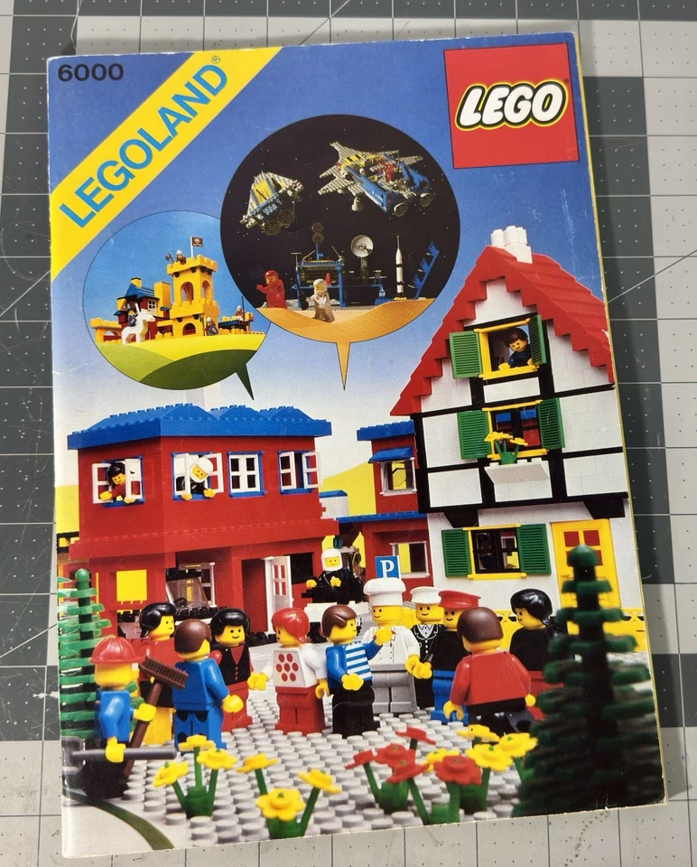 Vintage 1979 Lego 6000 Legoland Ideas Book #70048 - ALL STICKERS COMPLETE! - Image 1 of 4