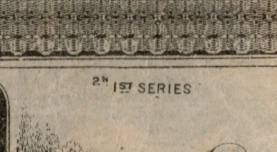T-60 PF-33 $5 Confederate Paper Money 1863 - PCGS-B VF 30 - 2n before 1st Series - Image 1 of 3
