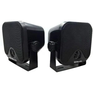 4 Inches Heavy Duty Waterproof Boat Marine Box Outdoor Speakers for Boat UTV ATV - Picture 1 of 12