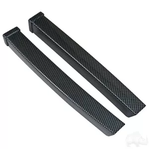 Tapicería de tablero, JUEGO DE 2, fibra de carbono, E-Z-Go TXT (se adapta a 1994-2013) - Imagen 1 de 2