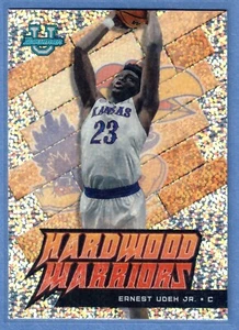 2022-23 Bowman University Best Ernest Udeh Jr Hartholz Krieger Speckle RC SP - Bild 1 von 2