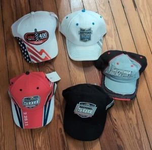 Lot Of 5 Daytona 500 Club Hats NASCAR Coke Zero 4 New with Tags - Picture 1 of 1