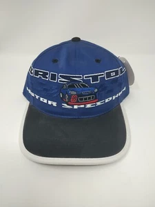 Vintage neu mit Etikett Bristol Motor Speedway 90er Nascar Snapback Mütze/Kappe - Bild 1 von 6