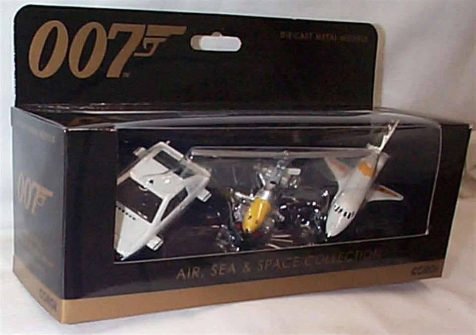 Air Sea & Space collection Set James Bond Shuttle Lotus Gyro CORGI 1:50 TY99283 - Image 1 of 1
