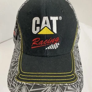 Official NASCAR CAT Racing #31Ryan Newsome RCR Cap Hat Black Geometric OSFM - Picture 1 of 8