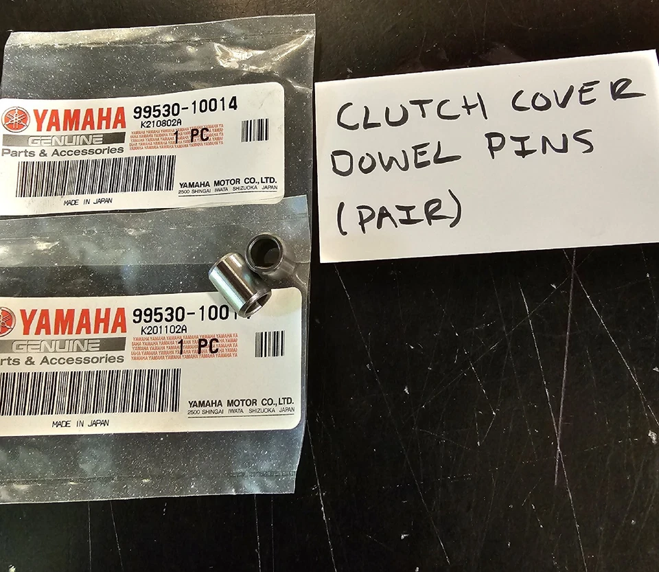 OEM Yamaha Blaster Dowel Pin Clutch Cover 99510-10114-00 (pair) 99530-10114-00 - Image 1 of 1
