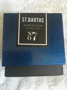 St. Barths Island Bloom No 7 Honeysuckle & Ginger Soy Candle, 7.5 Oz, NEW - Picture 1 of 4