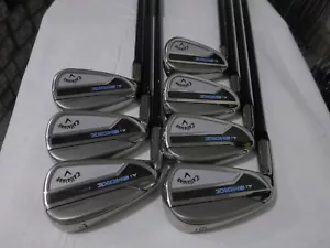 Left-Handed Callaway Paradym Ai Smoke Iron Set - 6-PW, AW, GW - Regular Graphite - Picture 1 of 11