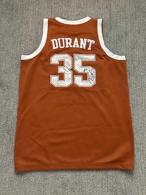 Kevin Durant Autographed Signed Jersey University Of Texas Nike Jersey JSA COA - Image 1 of 4