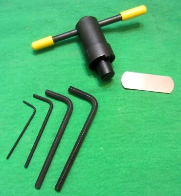 DAN WESSON 41 MAGNUM BARREL NUT 工具和感觉量规! 包括 ALLEN 手腕! — 第 1/4 张图片