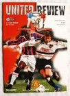 1998 programme Manchester United v. Leeds United