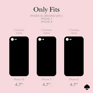 Kate Spade New York iPhone SE (3rd/2nd Gen), 8, 7 Case – Slim & Protective - Picture 1 of 10