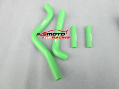 Manguera de silicona de radiador verde para Kawasaki KX125 1994-2002 1995 1996 1997 1998 Foto 1 de 4