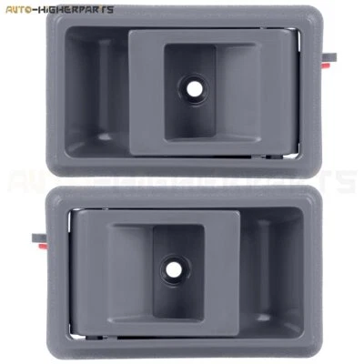 For 1995-2000 Toyota Tacoma Gray Right & Left Side 2 Pcs Interior Door Handles - Изображение 1 из 4