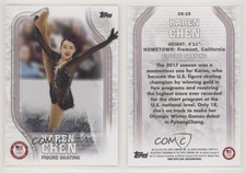 2018 Topps US Olympic & Paralympic Team and Hopefuls Karen Chen #US-16 Rookie RC