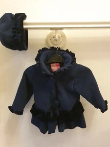 Girls coat age 2, goodlad, used dark blue with hat ideally for nursery present - Picture 1 of 5