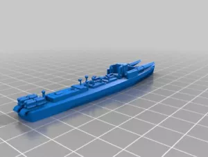 6mm/ 1:300th scale Resin WW2 Cruel Seas Italian MS Boat CRDA 60-ton - Picture 1 of 2