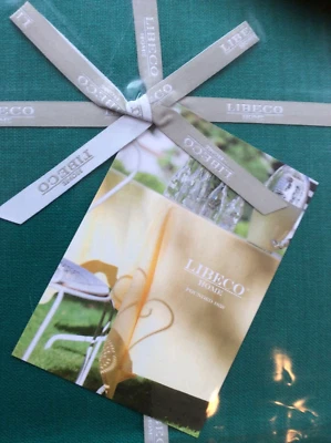 LIBECO Belgium~LINEN Blend~61 in  x 118 in~Tablecloth~Christmas GREEN~NWT~RARE~ - Image 1 of 4