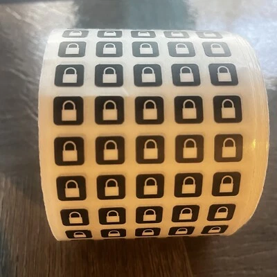 1 Keyless Entry Car Remote Control Key Fob Lock Sticker For All Vehicles - Image 1 of 4