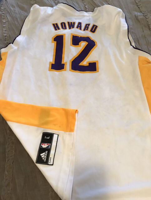 2012-13 LA LAKERS HOWARD #12 ADIDAS JERSEY (HOME) Y - Classic American  Sports