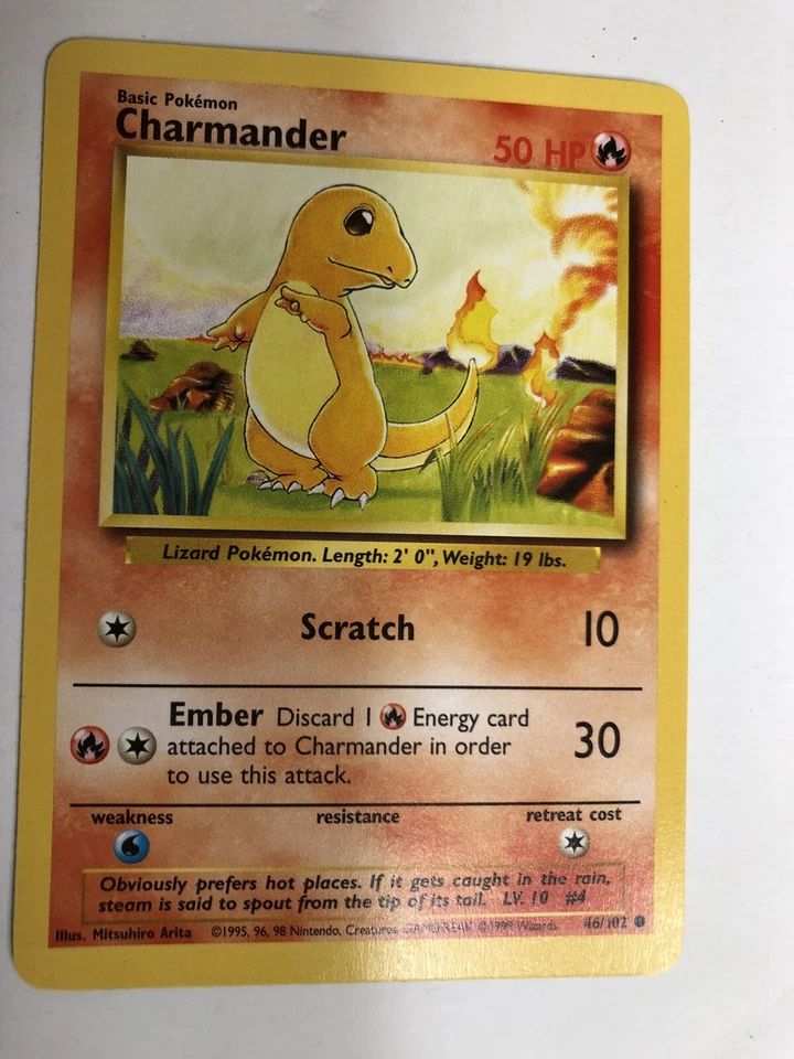 Charmander 046/102 Base Set Regular