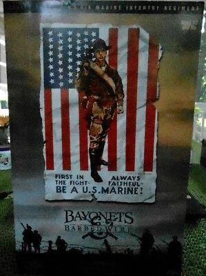 2002 Sideshow Bayonets & Barbed Wire 3rd Series US 5th Marine Infantry Figure - Image 1 of 4