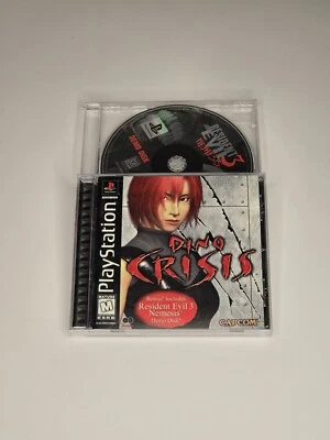 Dino Crisis & Resident Evil 3 Nemesis Demo Disk (Sony PlayStation 1, 1999) Ps1  - Image 1 of 4